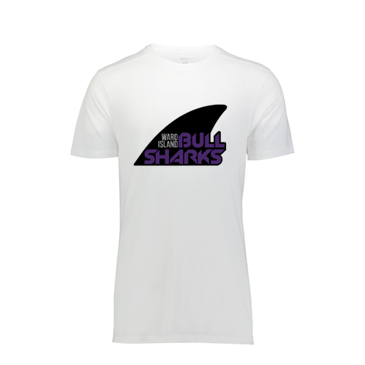 [FTSCUBWH-AS-LOGO1] Decker Men's Tri-Blend T-Shirt - Short Sleeve (Adult S, White, Logo 1)