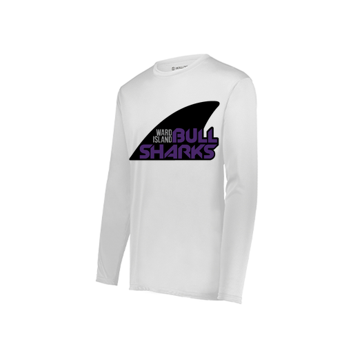 [222822.005.XS-LOGO1] Men's LS Smooth Sport Shirt (Adult XS, White, Logo 1)