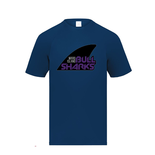 [2790.065.S-LOGO1] Men's Smooth Sport T-Shirt (Adult S, Navy, Logo 1)