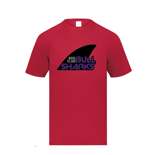 [2790.083.S-LOGO1] Men's Smooth Sport T-Shirt (Adult S, Red, Logo 1)