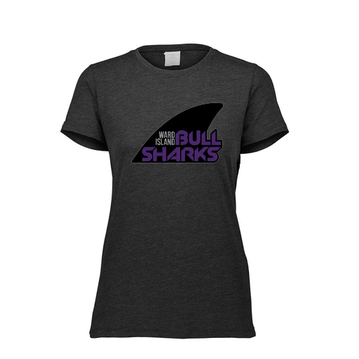 [FTSCUBBK-FAXS-LOGO1] Decker Women's Tri-Blend T-Shirt - Short Sleeve (Female Adult XS, Black, Logo 1)