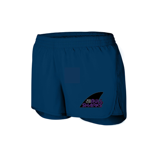 [2430.065.XS-LOGO1] Women's Performance Shorts (Female Adult XS, Navy, Logo 1)