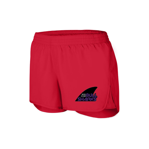 [2430.040.XS-LOGO1] Women's Performance Shorts (Female Adult XS, Red, Logo 1)