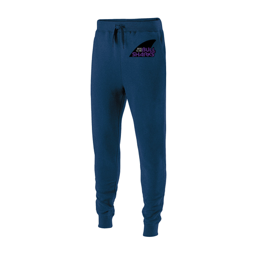 [229648.065.S-LOGO1] Youth 60/40 Fleece Jogger (Youth S, Navy, Logo 1)