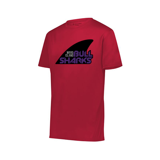 [222819.083.XXS-LOGO1] Youth Movement Dri Fit Shirt (Youth XXS, Red, Logo 1)